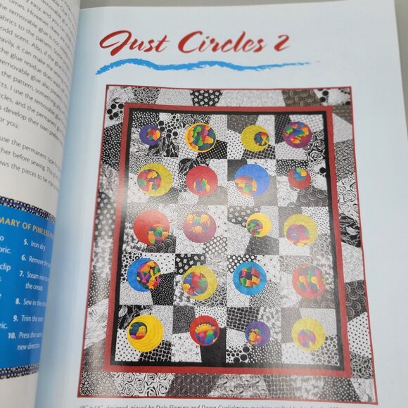 Pieced Curves So Simple Quilting Book Dale Fleming Craft Book - Picture 8 of 12
